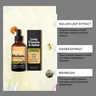 Mullein Drops For Smokers | Nurelle