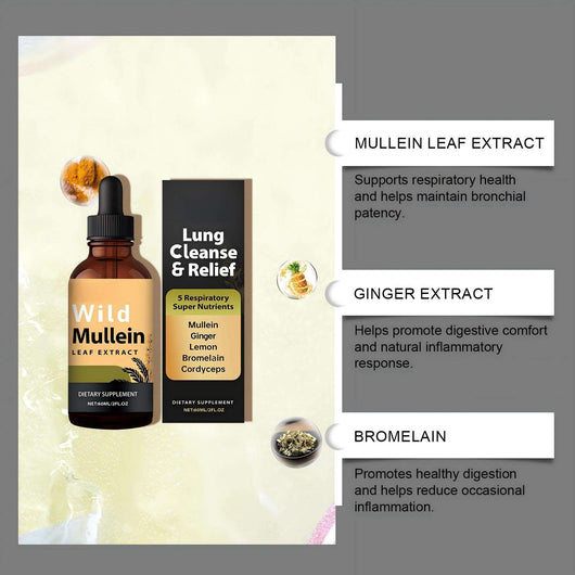 Mullein Drops For Smokers | Nurelle